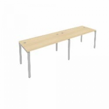 Рабочая станция на 2 раб.места Рива Metal System Б.СМ-2.3 Акация/Серый