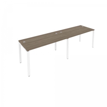 Рабочая станция на 2 раб.места Рива Metal System Б.СМ-2.3 Вяз/Белый