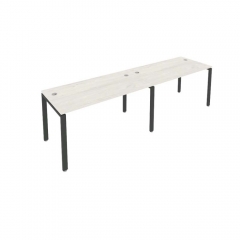 Рабочая станция на 2 раб.места Рива Metal System Б.СМ-2.3 Наварра/Антрацит