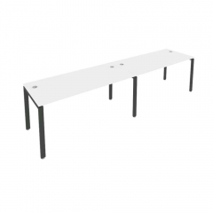 Рабочая станция на 2 раб.места Рива Metal System Б.СМ-2.4 Белый/Антрацит