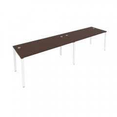 Рабочая станция на 2 раб.места Рива Metal System Б.СМ-2.4 Венге/Белый