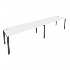 Рабочая станция на 2 раб.места Рива Metal System Б.СМ-2.5 Белый/Антрацит