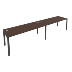 Рабочая станция на 2 раб.места Рива Metal System Б.СМ-2.5 Венге/Антрацит