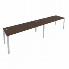 Рабочая станция на 2 раб.места Рива Metal System Б.СМ-2.5 Венге/Серый