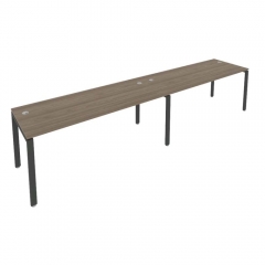 Рабочая станция на 2 раб.места Рива Metal System Б.СМ-2.5 Вяз/Антрацит