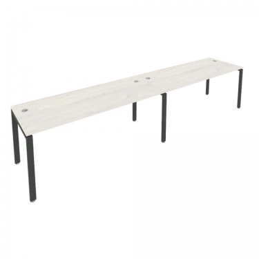 Рабочая станция на 2 раб.места Рива Metal System Б.СМ-2.5 Наварра/Антрацит