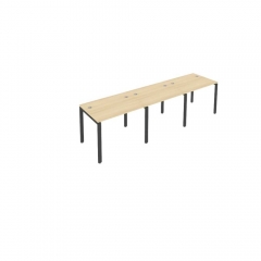 Рабочая станция на 3 раб.места Рива Metal System Б.СМ-3.1 Акация/Антрацит