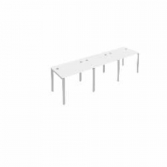 Рабочая станция на 3 раб.места Рива Metal System Б.СМ-3.1 Белый/Серый