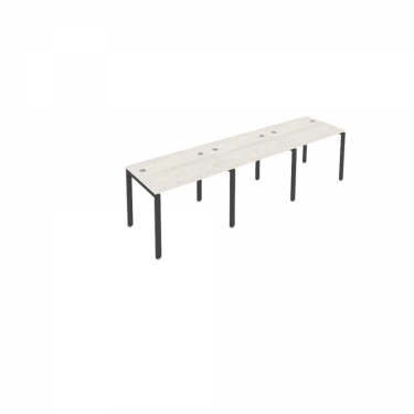 Рабочая станция на 3 раб.места Рива Metal System Б.СМ-3.1 Наварра/Антрацит