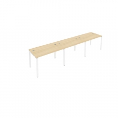 Рабочая станция на 3 раб.места Рива Metal System Б.СМ-3.2 Акация/Белый