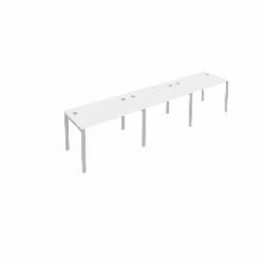 Рабочая станция на 3 раб.места Рива Metal System Б.СМ-3.2 Белый/Серый