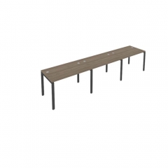 Рабочая станция на 3 раб.места Рива Metal System Б.СМ-3.2 Вяз/Антрацит