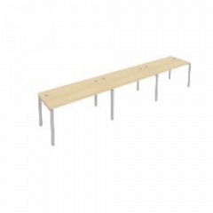 Рабочая станция на 3 раб.места Рива Metal System Б.СМ-3.3 Акация/Серый