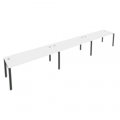 Рабочая станция на 3 раб.места Рива Metal System Б.СМ-3.5 Белый/Антрацит