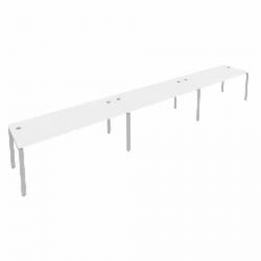 Рабочая станция на 3 раб.места Рива Metal System Б.СМ-3.5 Белый/Серый