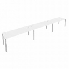 Рабочая станция на 3 раб.места Рива Metal System Б.СМ-3.5 Белый/Серый