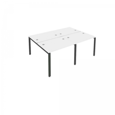 Рабочая станция на 4 раб.места Рива Metal System БП.СМ-4.1 Белый/Антрацит