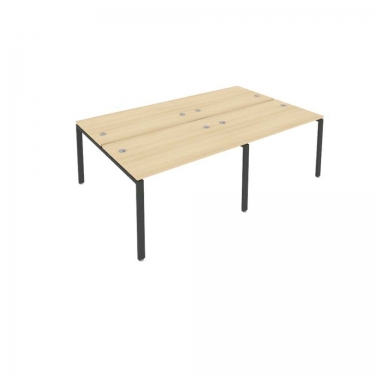 Рабочая станция на 4 раб.места Рива Metal System Б.СМ-4.2 Акация/Антрацит