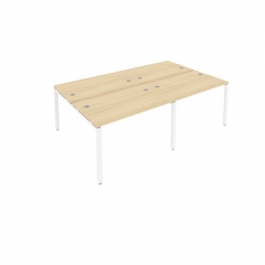 Рабочая станция на 4 раб.места Рива Metal System Б.СМ-4.2 Акация/Белый