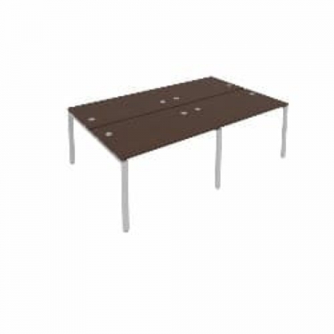 Рабочая станция на 4 раб.места Рива Metal System Б.СМ-4.2 Венге/Серый