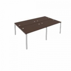 Рабочая станция на 4 раб.места Рива Metal System Б.СМ-4.2 Венге/Серый