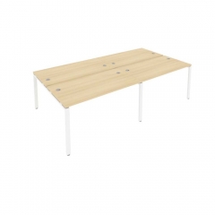 Рабочая станция на 4 раб.места Рива Metal System Б.СМ-4.3 Акация/Белый