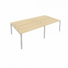 Рабочая станция на 4 раб.места Рива Metal System Б.СМ-4.3 Акация/Серый