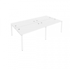 Рабочая станция на 4 раб.места Рива Metal System Б.СМ-4.3 Белый