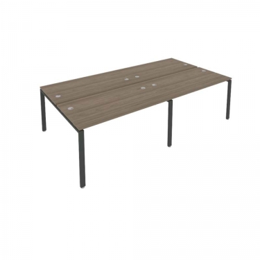 Рабочая станция на 4 раб.места Рива Metal System Б.СМ-4.3 Вяз/Антрацит