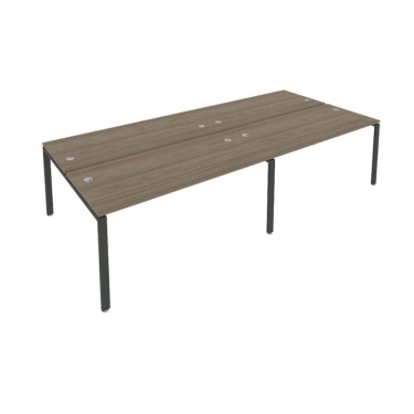 Рабочая станция на 4 раб.места Рива Metal System Б.СМ-4.4 Вяз/Антрацит