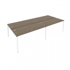 Рабочая станция на 4 раб.места Рива Metal System Б.СМ-4.4 Вяз/Белый