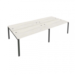 Рабочая станция на 4 раб.места Рива Metal System Б.СМ-4.4 Наварра/Антрацит