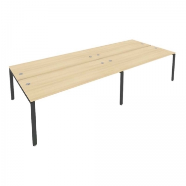 Рабочая станция на 4 раб.места Рива Metal System Б.СМ-4.5 Акация/Антрацит