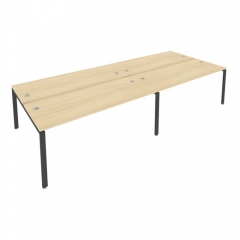 Рабочая станция на 4 раб.места Рива Metal System Б.СМ-4.5 Акация/Антрацит