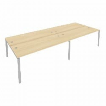 Рабочая станция на 4 раб.места Рива Metal System Б.СМ-4.5 Акация/Серый