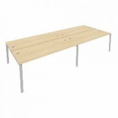 Рабочая станция на 4 раб.места Рива Metal System Б.СМ-4.5 Акация/Серый