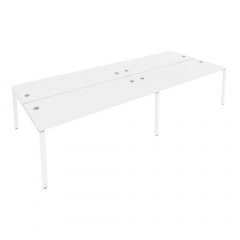 Рабочая станция на 4 раб.места Рива Metal System Б.СМ-4.5 Белый