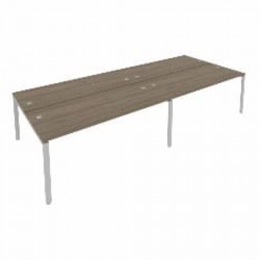 Рабочая станция на 4 раб.места Рива Metal System Б.СМ-4.5 Вяз/Серый