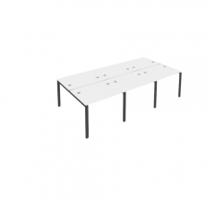 Рабочая станция на 6 раб.места Рива Metal System Б.СМ-6.1 Белый/Антрацит