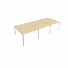 Рабочая станция на 6 раб.места Рива Metal System Б.СМ-6.2 Акация/Серый