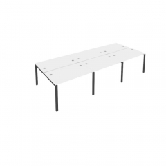 Рабочая станция на 6 раб.места Рива Metal System Б.СМ-6.2 Белый/Антрацит