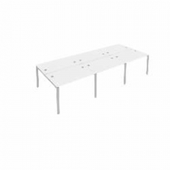 Рабочая станция на 6 раб.места Рива Metal System Б.СМ-6.2 Белый/Серый