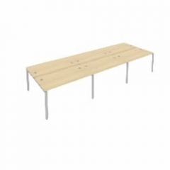 Рабочая станция на 6 раб.места Рива Metal System Б.СМ-6.3 Акация/Серый