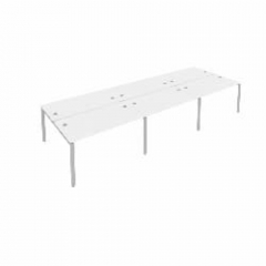 Рабочая станция на 6 раб.места Рива Metal System Б.СМ-6.3 Белый/Серый