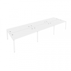 Рабочая станция на 6 раб.места Рива Metal System Б.СМ-6.4 Белый