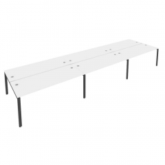 Рабочая станция на 6 раб.места Рива Metal System Б.СМ-6.5 Белый/Антрацит