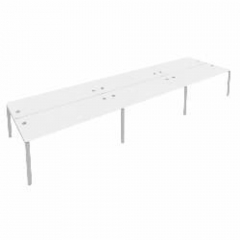 Рабочая станция на 6 раб.места Рива Metal System Б.СМ-6.5 Белый/Серый