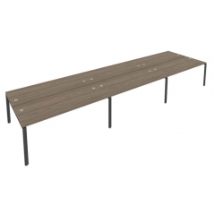 Рабочая станция на 6 раб.места Рива Metal System Б.СМ-6.5 Вяз/Антрацит