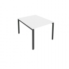 Переговорный стол 1 столешница Рива Metal System Б.ПРГ-1.1 Белый/Антрацит