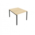 Переговорный стол 1 столешница Рива Metal System Б.ПРГ-1.1 Наварра/Антрацит